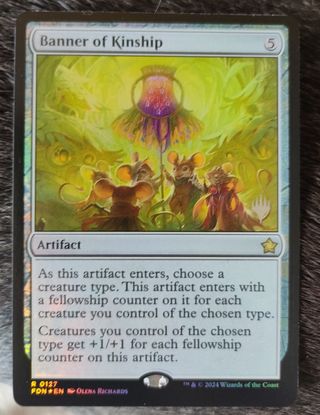 Banner of Kinship FOIL MTG
