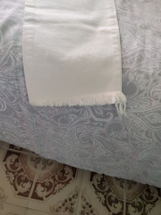 Pantalón vaquero blanco
