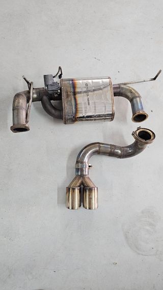 Escape Toyota MR2 1ZZ con válvula