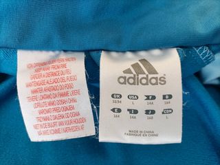 Chaqueta chándal Adidas vintage rayas azul