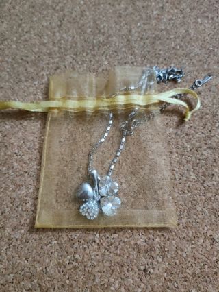 Collana donna quadrifoglio