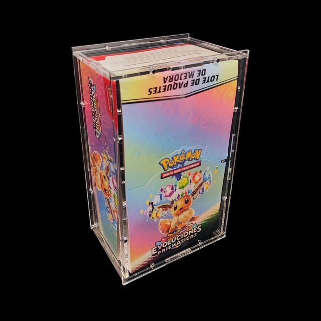 Caja Case acrílico para Case 10x Booster Bundle
