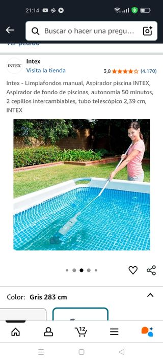 Bomba y complementos de piscina