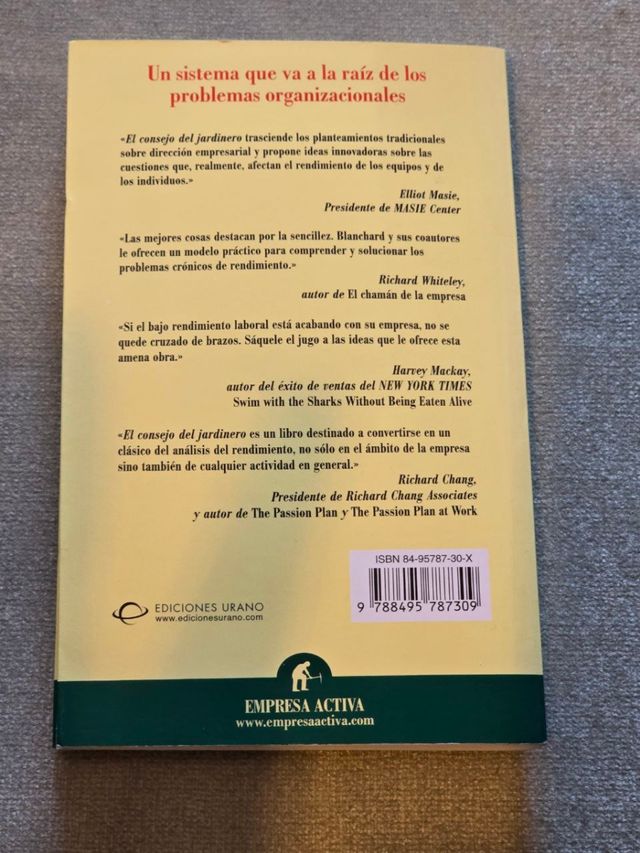 El consejo del jardinero (Narrativa empresarial...