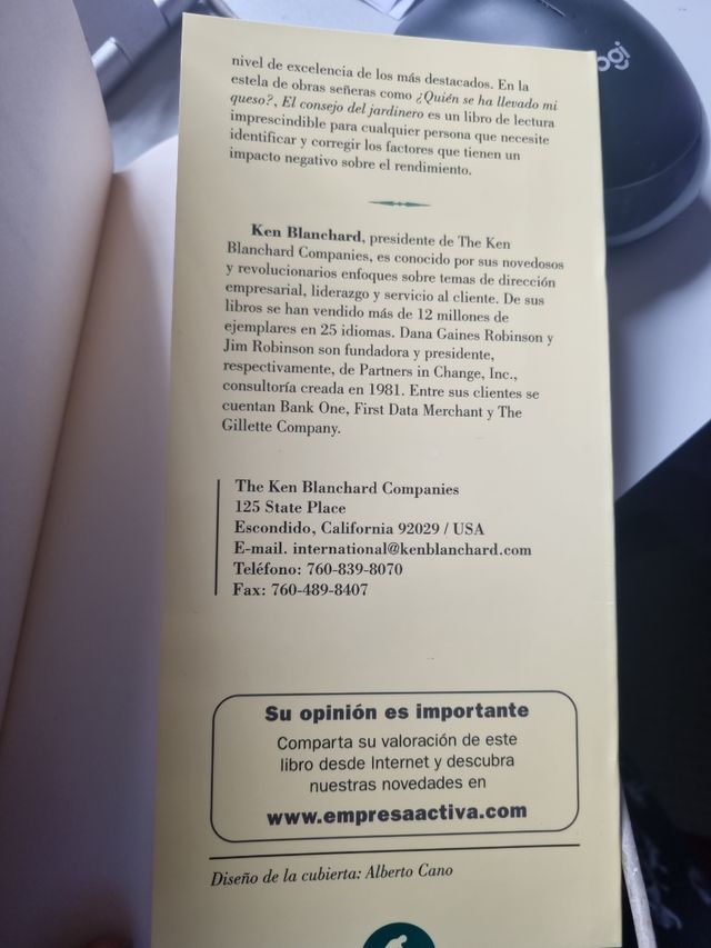 El consejo del jardinero (Narrativa empresarial...