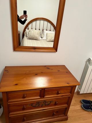 Dormitorio matrimonio cama 1.50