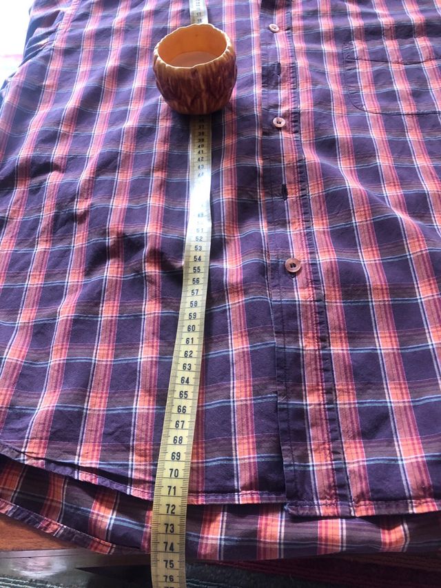 Camisa de cuadros Liberto XXL