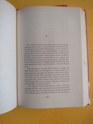 Lote libros Novela