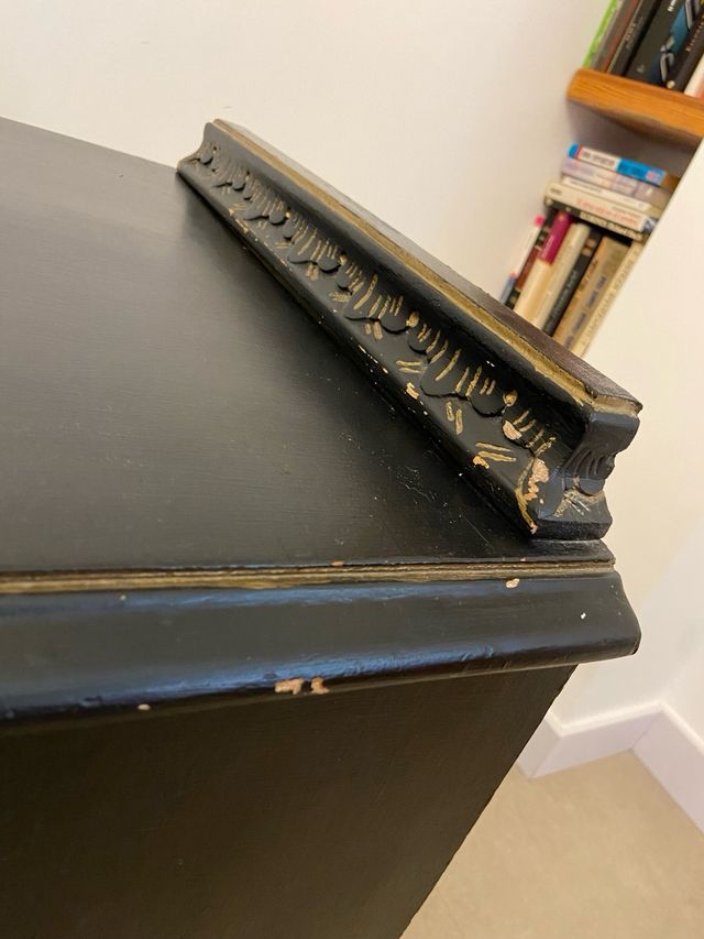 Mesilla rustica con dos cajones