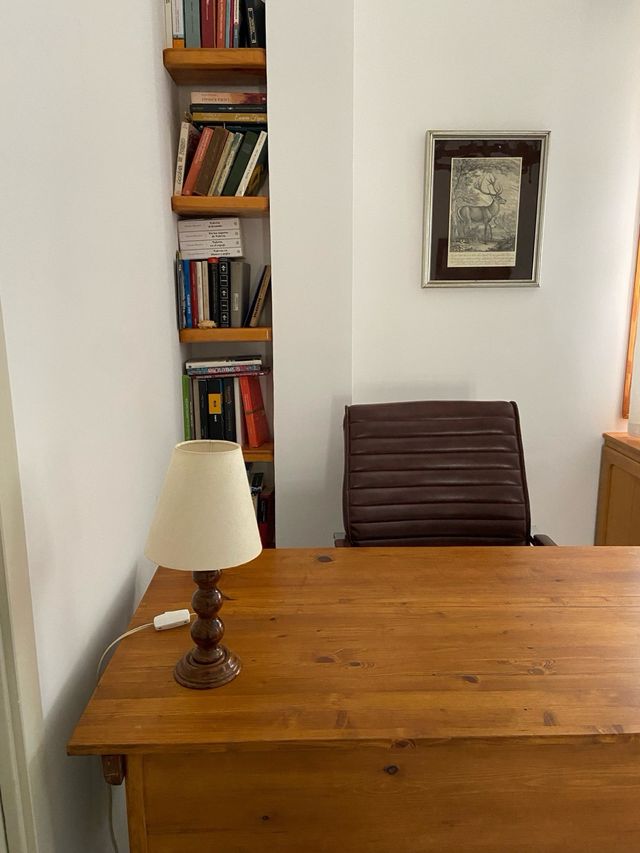 Lamparita rustica de madera