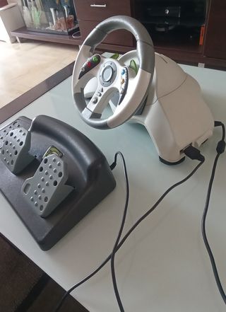 Volante y pedales XBox 360