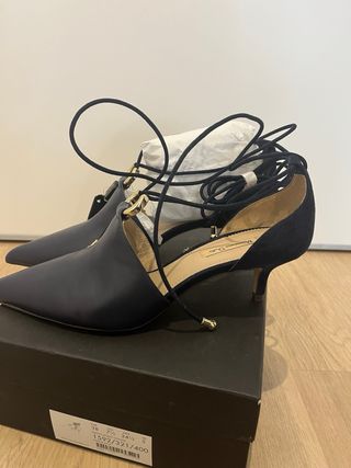 Zapato azul 