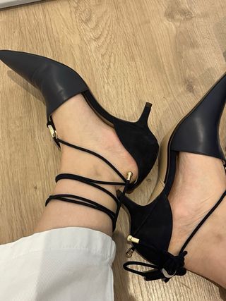 Zapato azul 