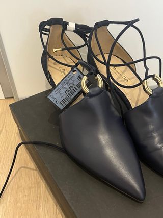 Zapato azul 