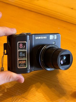 Digicam Samsung Digimax S850  Compacta de 8MP con zoom 5×