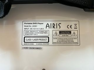 Reproductor DVD portatil