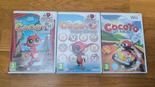 Pack COCOTO Wii (3 juegos y 2 volantes)