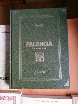 Libros varios sobre Palencia