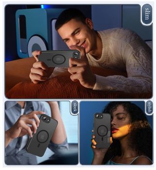 Funda Magnética iPhone 16e 2025 + 2 Prot. Pantalla