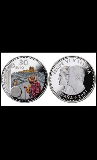 Moneda conmemorativa 40 euros 2022 PLATA