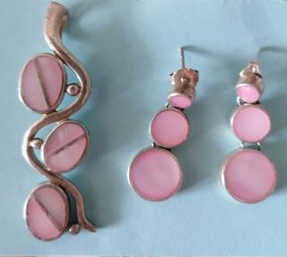 Pendientes y colgante