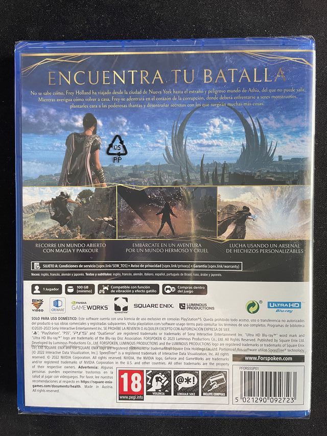 PS5 - FORSPOKEN - PRECINTADO