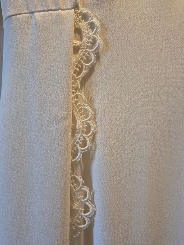 Abito da sposa color avorio