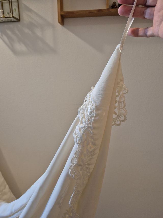 Abito da sposa color avorio