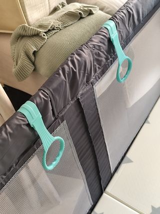 Parque infantil reforzado + alfombra 150x180