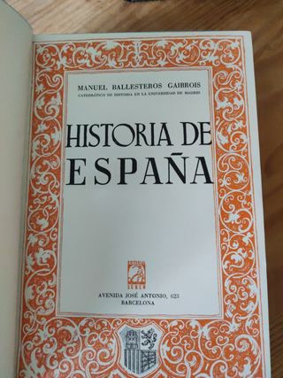 Lote 4 libros de historia de Surco