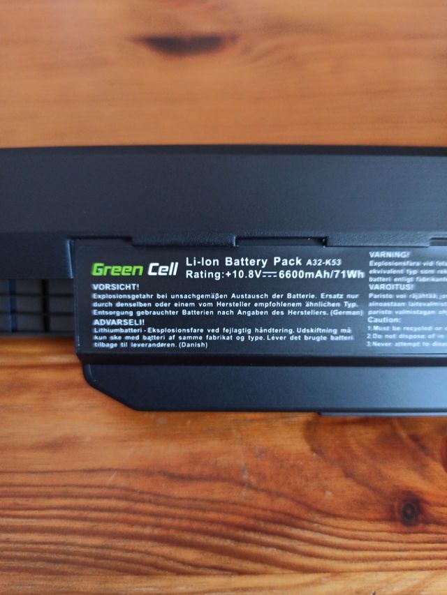 Batería A32-K53 para portátil Asus