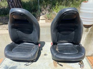 Asientos deportivos coche clasico