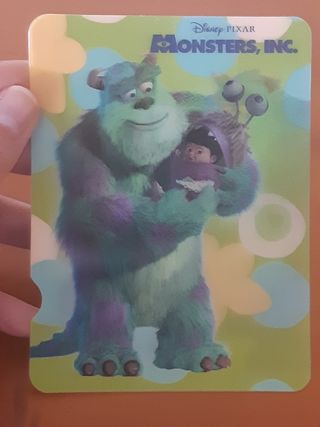 Tarjeta Lenticular Monstruos S.A