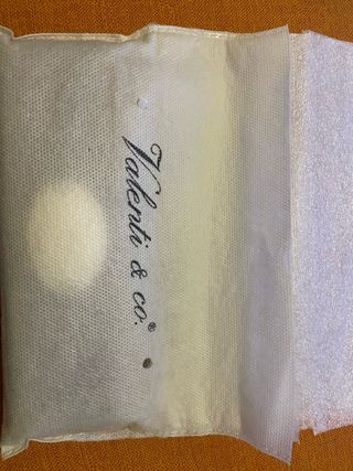Penna a sfera e stilografica artigianale Valenti  Co custodia in legno e argento