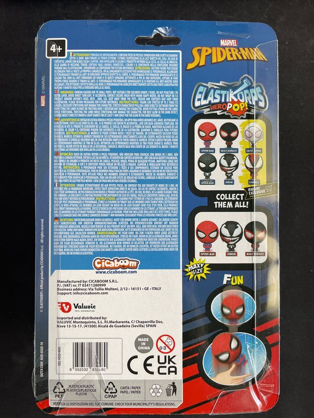 ELASTIKORPS HEROPOP! MARVEL SPIDER-MAN - ELASTICO