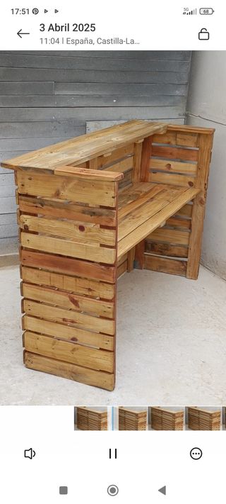 Barra de Bar casa, Barra de Bar exterior