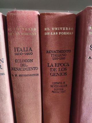 Lote 4 libros de El universo de las formas
