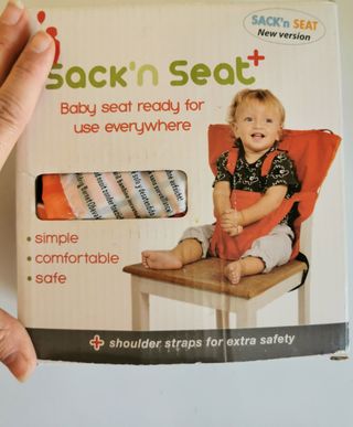 Trona portátil de viaje muy ligera