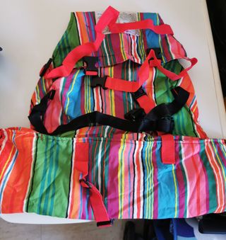 Trona portátil de viaje muy ligera