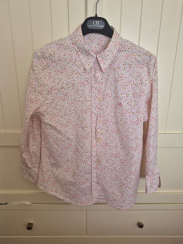 Camisa flores Thomas Burberry