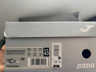 Botas de futbol Joma, talla 43