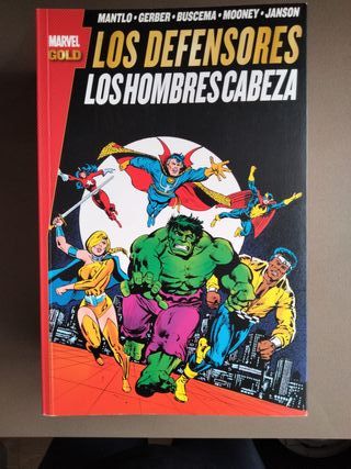 Los Defensores 6 tomos Marvel Gold edit. Panini