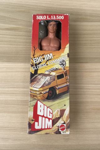 Big Jim Global Command 1984 Mattel.