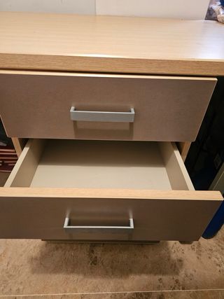 Mesa de escritorio  para dos personas y cajonera