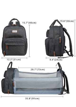 Mochila cambiador bebé