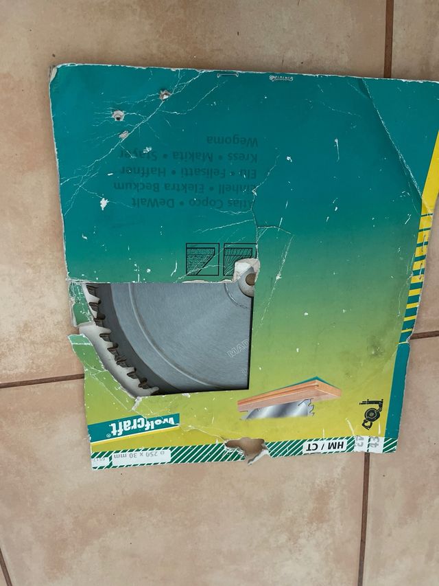 2 Discos de Sierra electrica