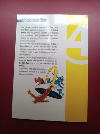 Biblioteca Marvel. los 4 Fantásticos