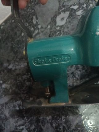 Sierra de calar black  decker años 80