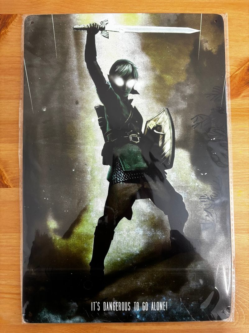 Imagen de Quadro Metal - Dark Link Zelda Nintendo Switch