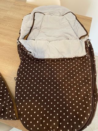Capota y Saco parq carro de bebe